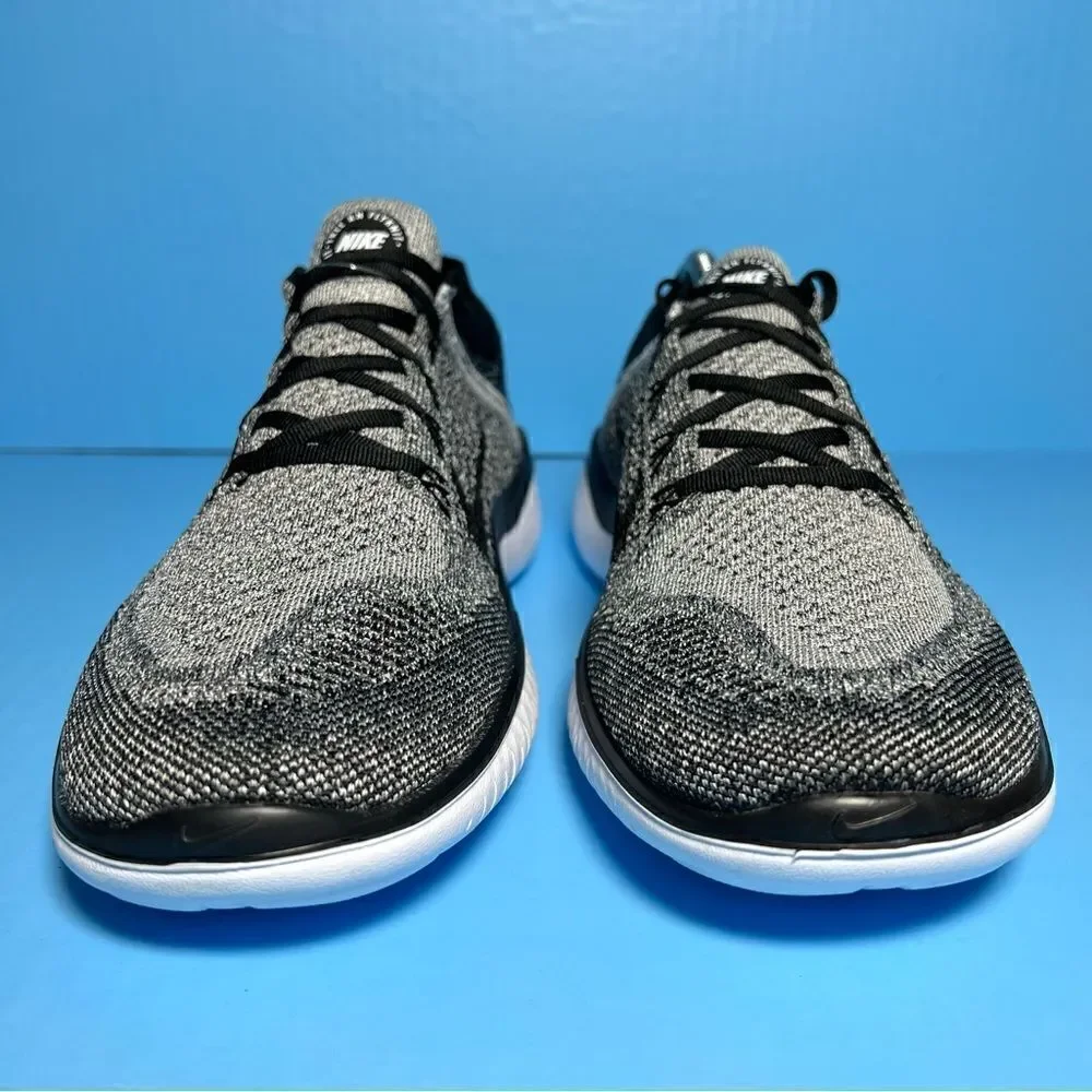 Nike Mens FR Flyknit 2018 Running Shoes in Oreo‎